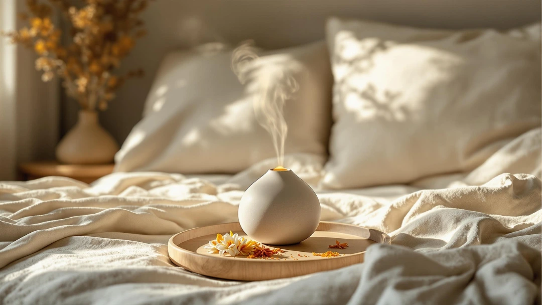 Diffuseur au safran pour relaxation et gestion du stress